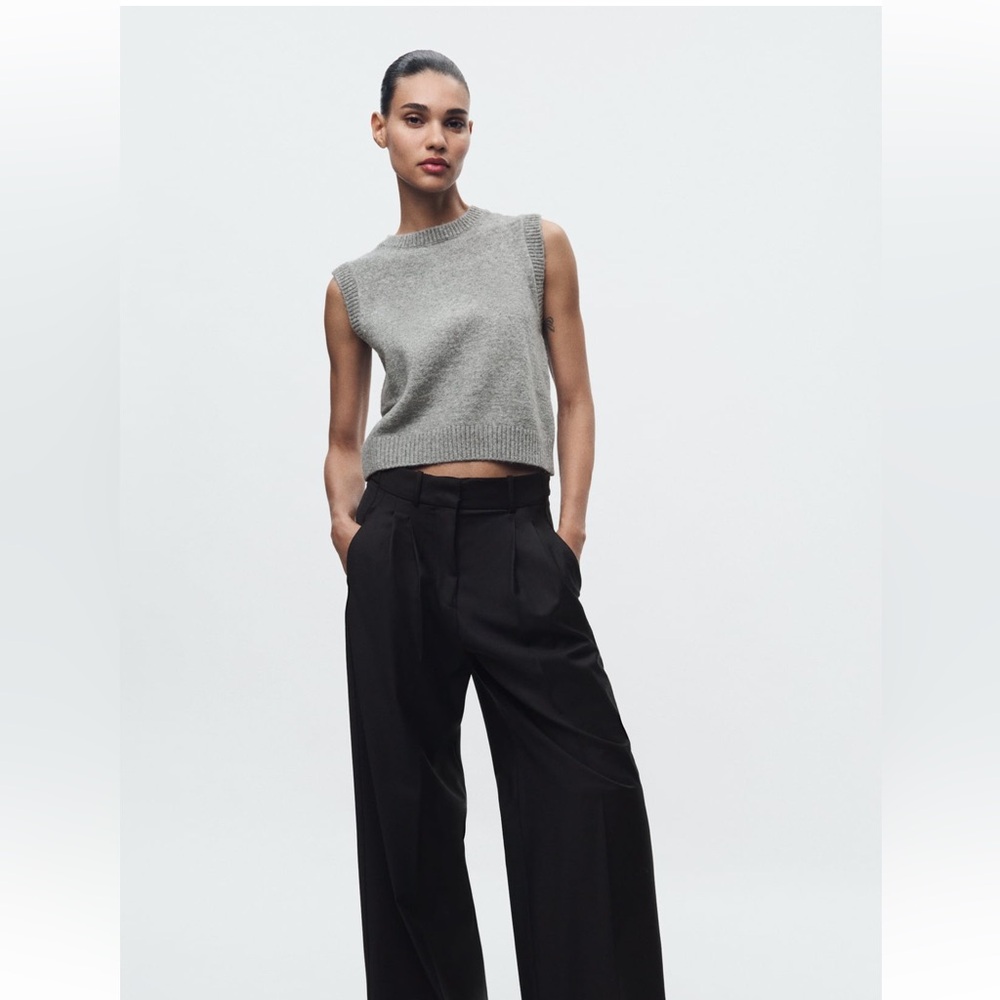 Zara Soft Knit Sweater Vest